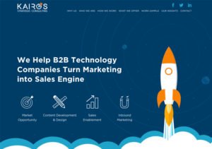 WEBSITE DESIGN – KAIROS STRATEGIC CONSULTING